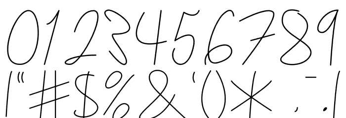 HamiltonEast Font OTHER CHARS