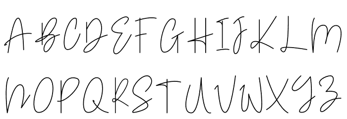 HamiltonEast Font UPPERCASE