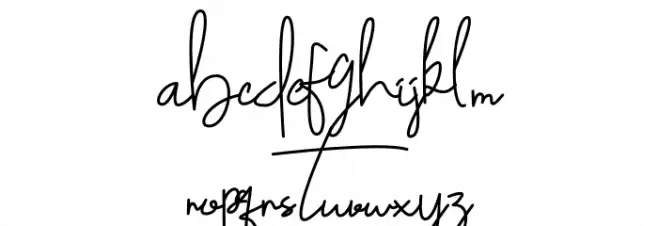 HamiltonEast خط أحرف صغيرة