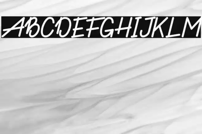 Hamilton Font examples