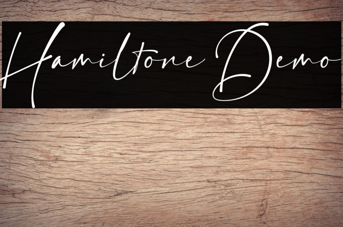 Hamiltone Demo Example 1