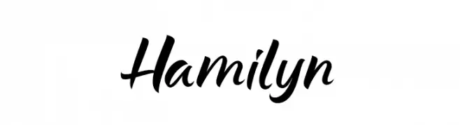 Hamilyn  Frei Schriftart Herunterladen