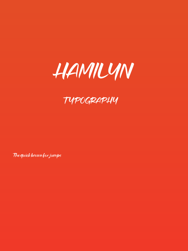 Hamilyn Poster
