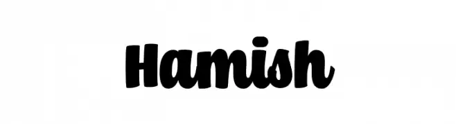 Hamish  تنزيل الخطوط
