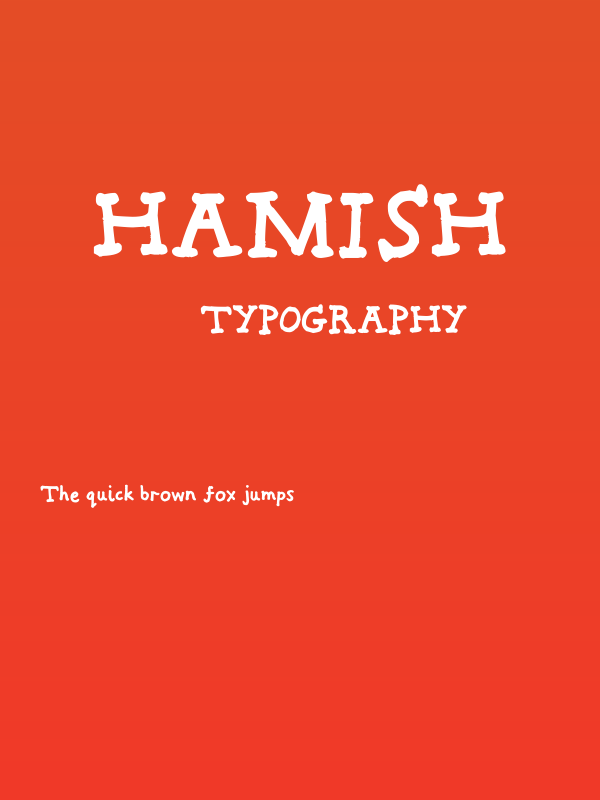 Hamish Poster