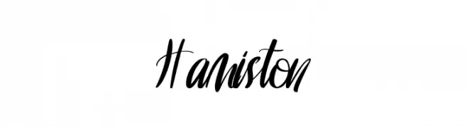 Hamiston  नि: शुल्क फ़ॉन्ट्स डाउनलोड