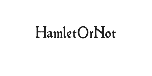 HamletOrNot Logo