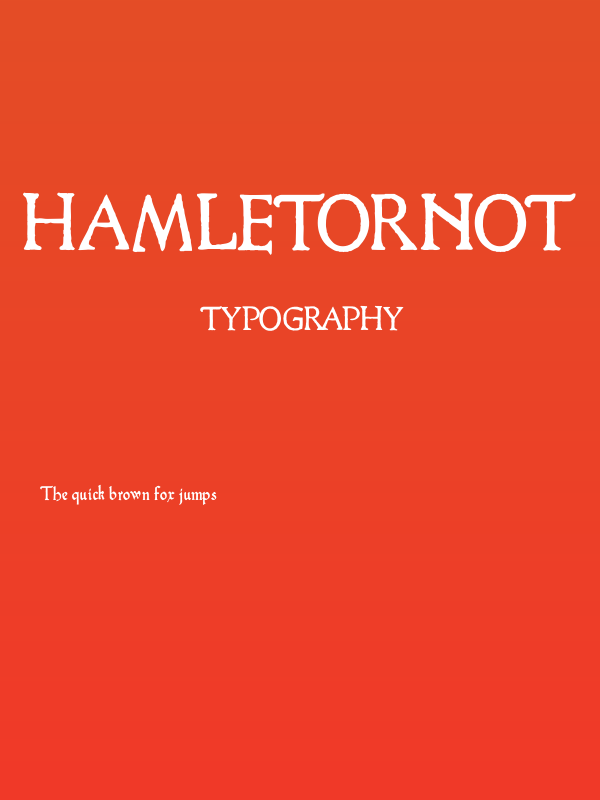 HamletOrNot Poster