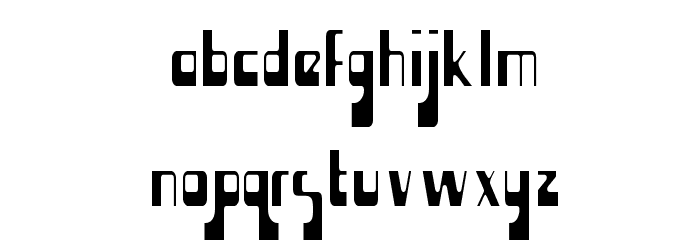 Hamma Mamma Jamma Font LOWERCASE
