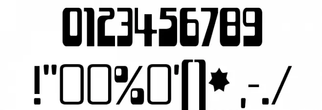 HammaMammaJamma-Regular Font OTHER CHARS