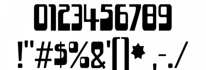 HammaMammaJamma-Regular Font OTHER CHARS