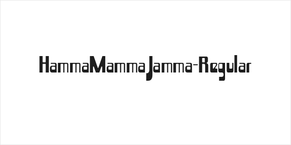 HammaMammaJamma-Regular Logo