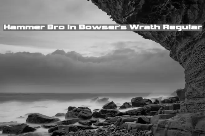 Hammer Bro In Bowser's Wrath Regular フォント examples