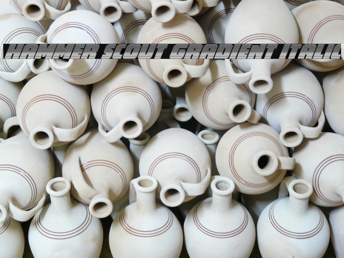 Hammer Scout Gradient Italic Example 1