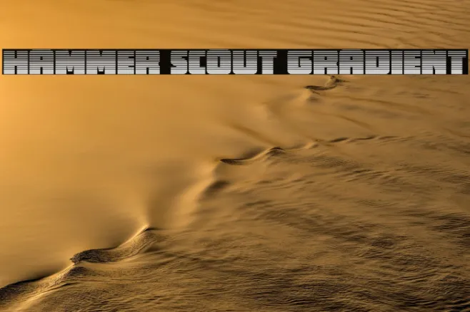 Hammer Scout Gradient Example 3