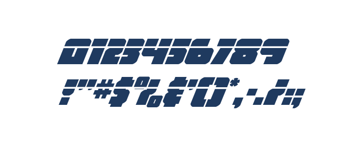 Hammer Scout Laser Italic Other Characters