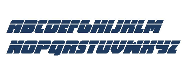 Hammer Scout Laser Italic Lowercase