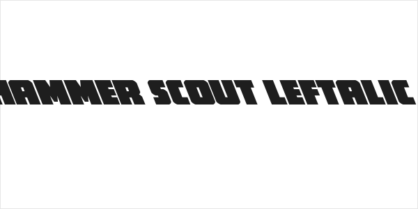 Hammer Scout Leftalic Logo