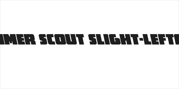 Hammer Scout Slight-Leftalic Logo