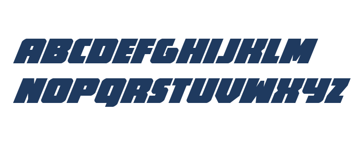 Hammer Scout Spaced Italic Lowercase