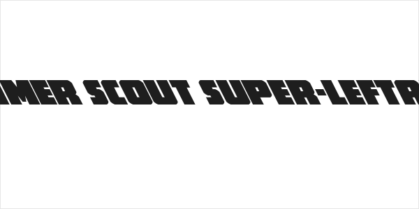 Hammer Scout Super-Leftalic Logo