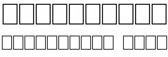 Hammer Font OTHER CHARS