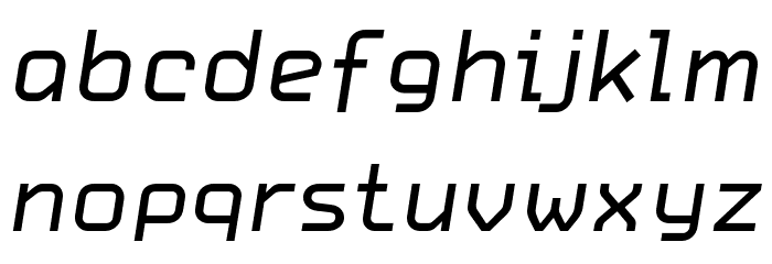 HammerBro101 Movie Reg Italic Regular Fonte MINÚSCULAS