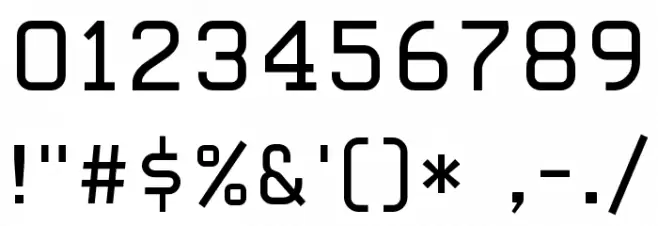 HammerBro101 Movie Reg Regular Font OTHER CHARS