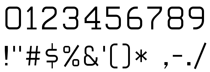HammerBro101 Movie Thin Regular Font OTHER CHARS