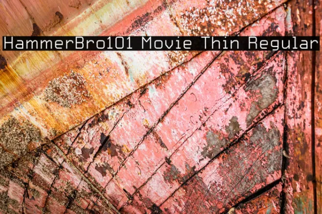 HammerBro101 Movie Thin Regular Example 2