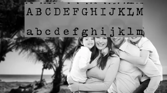 HammerKeys Font examples