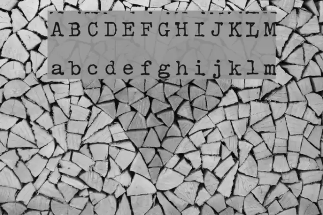 HammerKeys Font examples