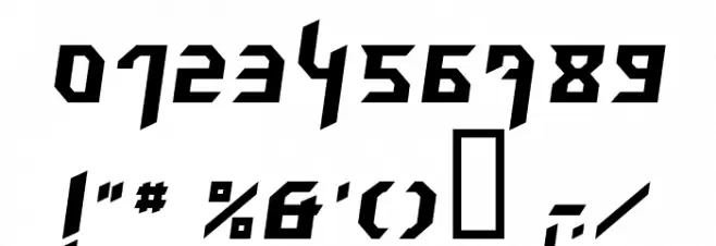 Hammerhead Italic Font OTHER CHARS