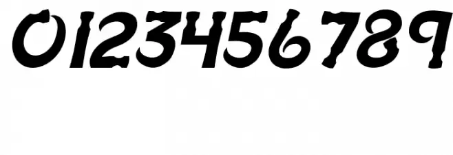 Hammerhead Italic Font OTHER CHARS