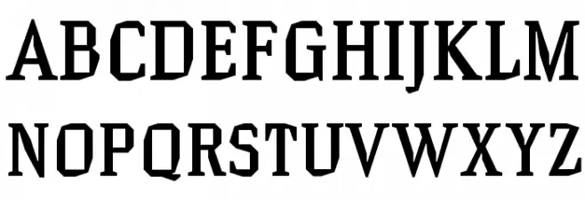 Hammerhead Medium Font UPPERCASE