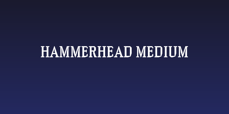 Hammerhead Medium Social Header