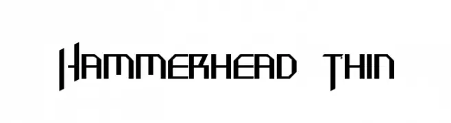 Hammerhead  Thin  لخطوط تنزيل