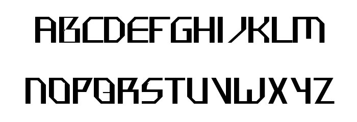 Hammerhead Thin Font LOWERCASE