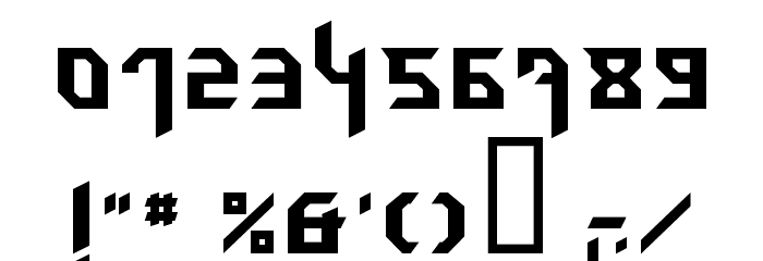 Hammerhead Font OTHER CHARS