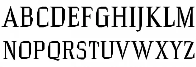 HammerheadRegular Шрифта ВЕРХНИЙ