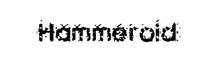 Hammeroid  Скачать бесплатные шрифты