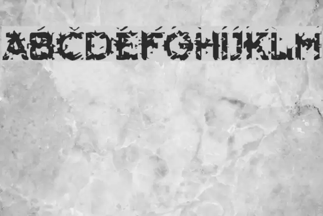 Hammeroid Font examples