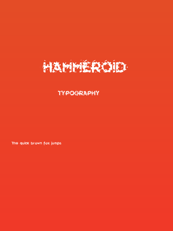 Hammeroid Poster