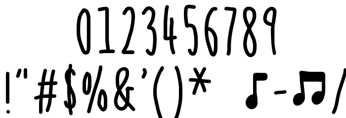 Hammers.and.Strings Font OTHER CHARS