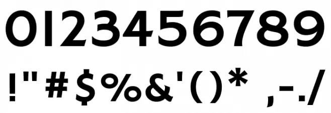 Hammersmith One Regular Шрифта ДРУГИЕ символов