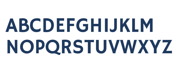 Hammersmith One Regular Uppercase