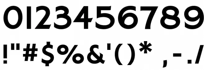 Hammersmith One Font OTHER CHARS