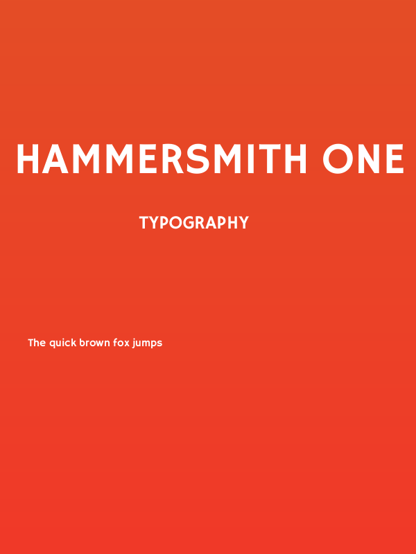 Hammersmith One Poster