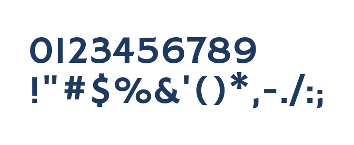 HammersmithOne Regular Other Characters