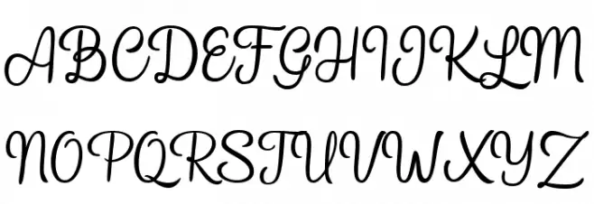 Hampshire Free Personal Regular Schriftart Groß